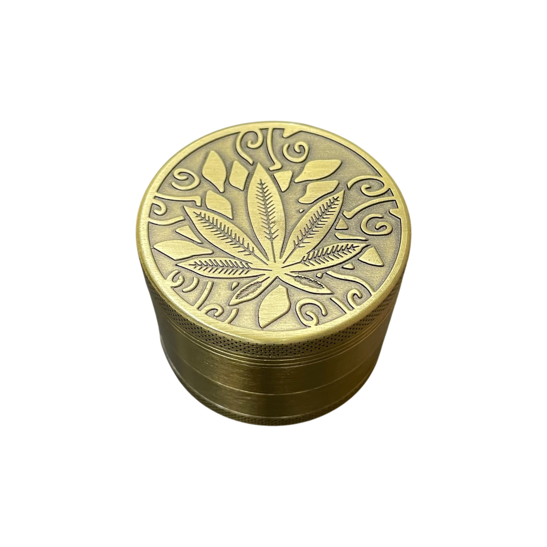 AL Tuff Shredder 50mm Leaf 4pc Grinder / Gold